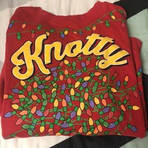 “Knotty” Christmas Sweater
